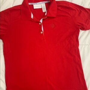 Izod Red Polo Shirt Vibrant Casual Style